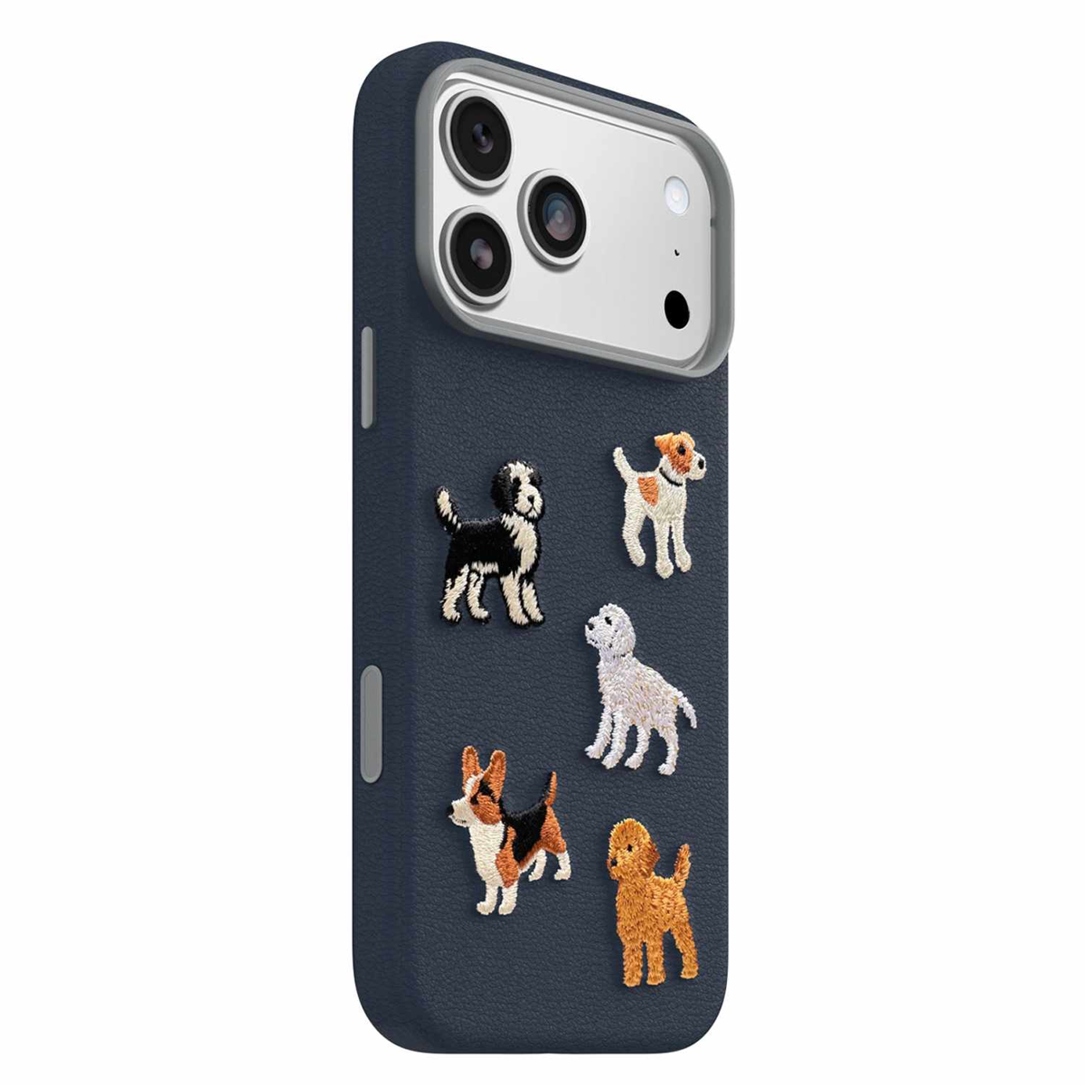 OtterBox - Symmetry Cactus Leather Embroidery MagSafe Case Barskerville for iPhone 18 Pro Max/17 Pro Max