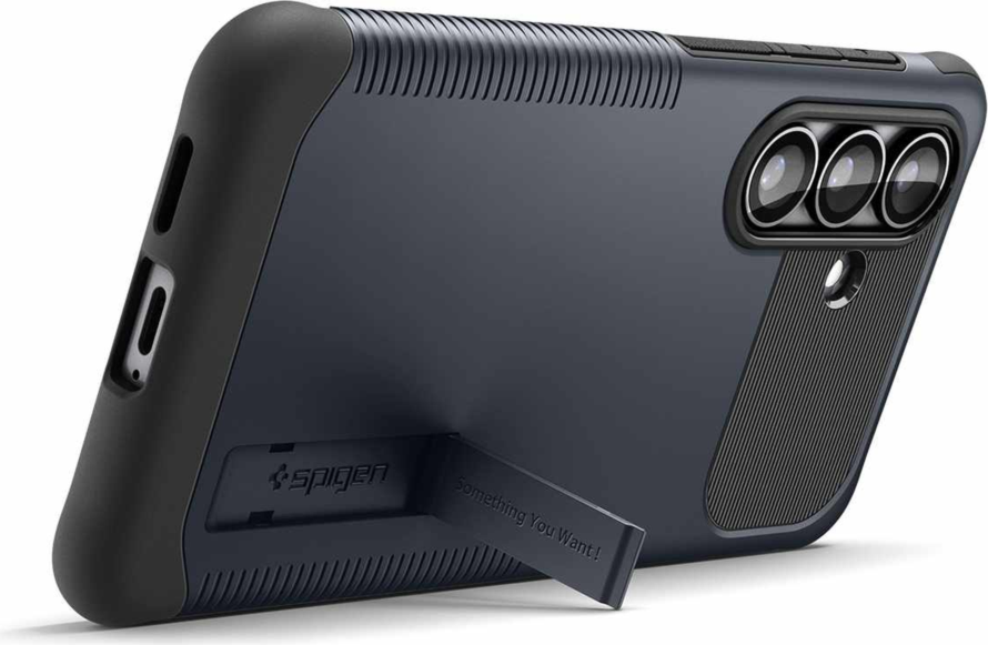 Spigen - Étui Slim Armor avec aimants, finition Metal Slate, pour Samsung Galaxy S26+