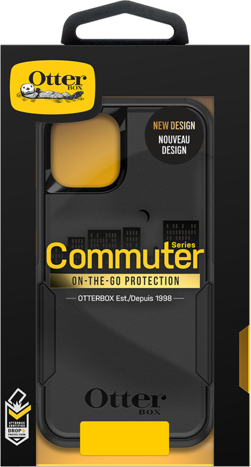 The OtterBox Commuter Case is a sleek and tough case that prevents potential damage from a demanding lifestyle.  The Commuter Case has two layers of protection that work together to divert any impact force away from your Apple iPhone. The outer layer of high-impact polycarbonate shell combines with the inner layer of impact-absorbing silicone to provide added protection against scratches, bumps, and shock.