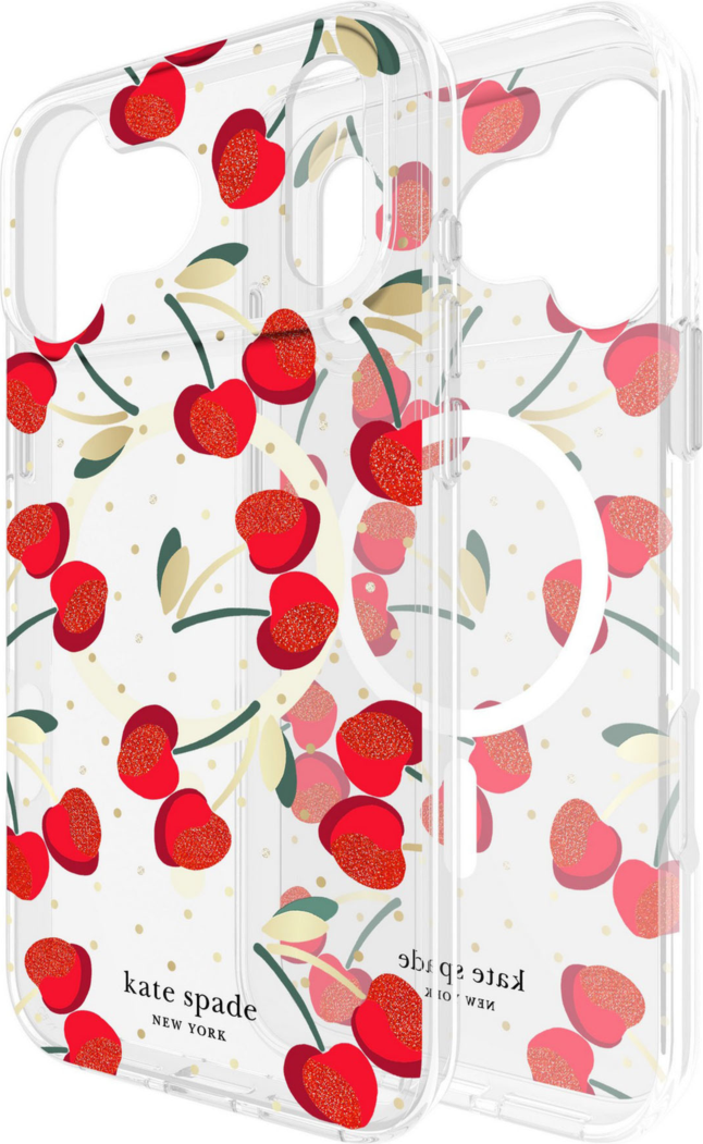 Kate Spade KS057242 Étui Protective MagSafe Cherry Dot pour iPhone 17 Pro Max