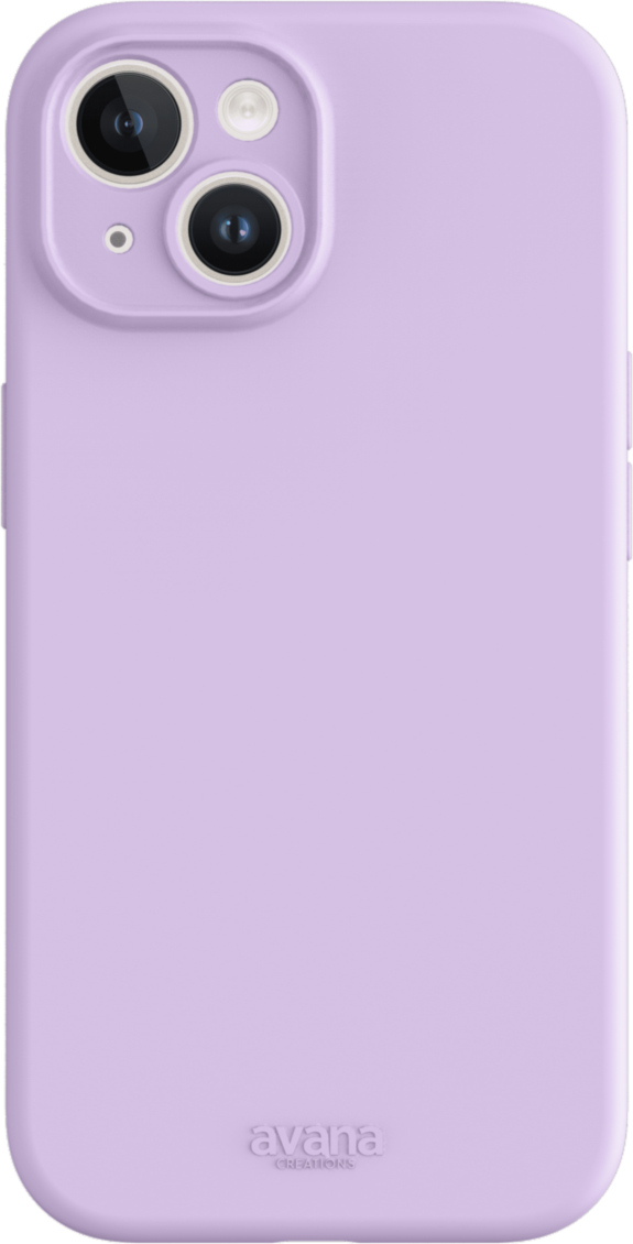 AP5RAVSIKLIPP Velvet Case iPhone 15 Plus Lavender