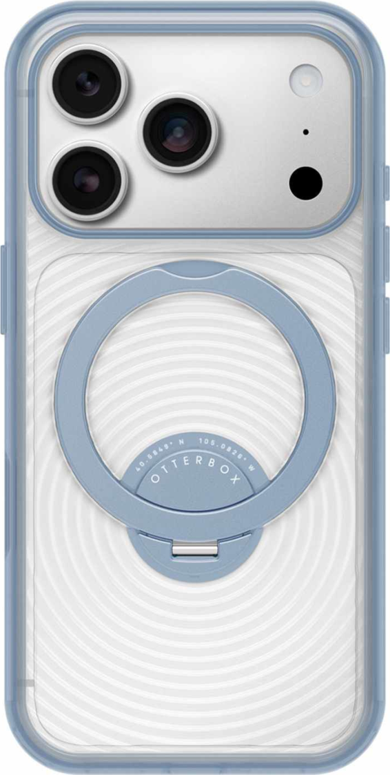 OtterBox - Étui Symmetry Stand MagSafe Aether Blue pour iPhone 18 Pro/17 Pro