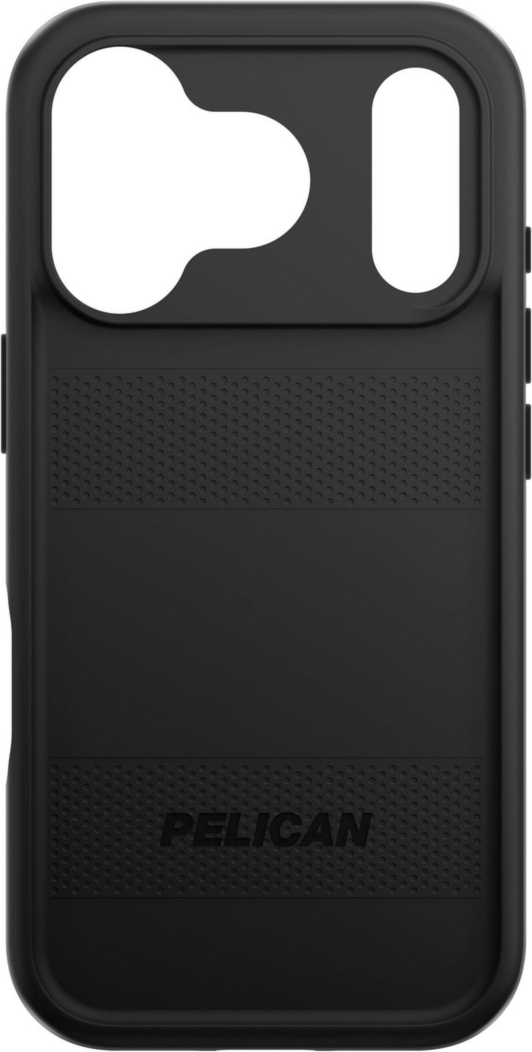 <p>The Pelican Protector MagSafe Case delivers military-spec 16-foot drop protection with an impact-resistant design, a shock-absorbing lining, and strong built-in magnets for seamless MagSafe charging.</p>