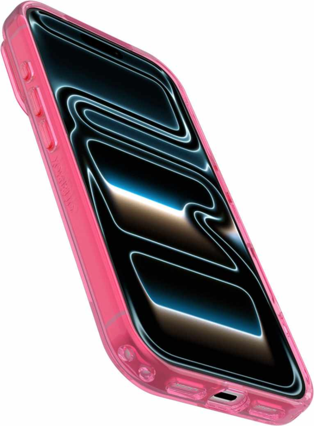 OtterBox - Étui Lumen transparent MagSafe Heartspur Pink pour iPhone 18 Pro/17 Pro