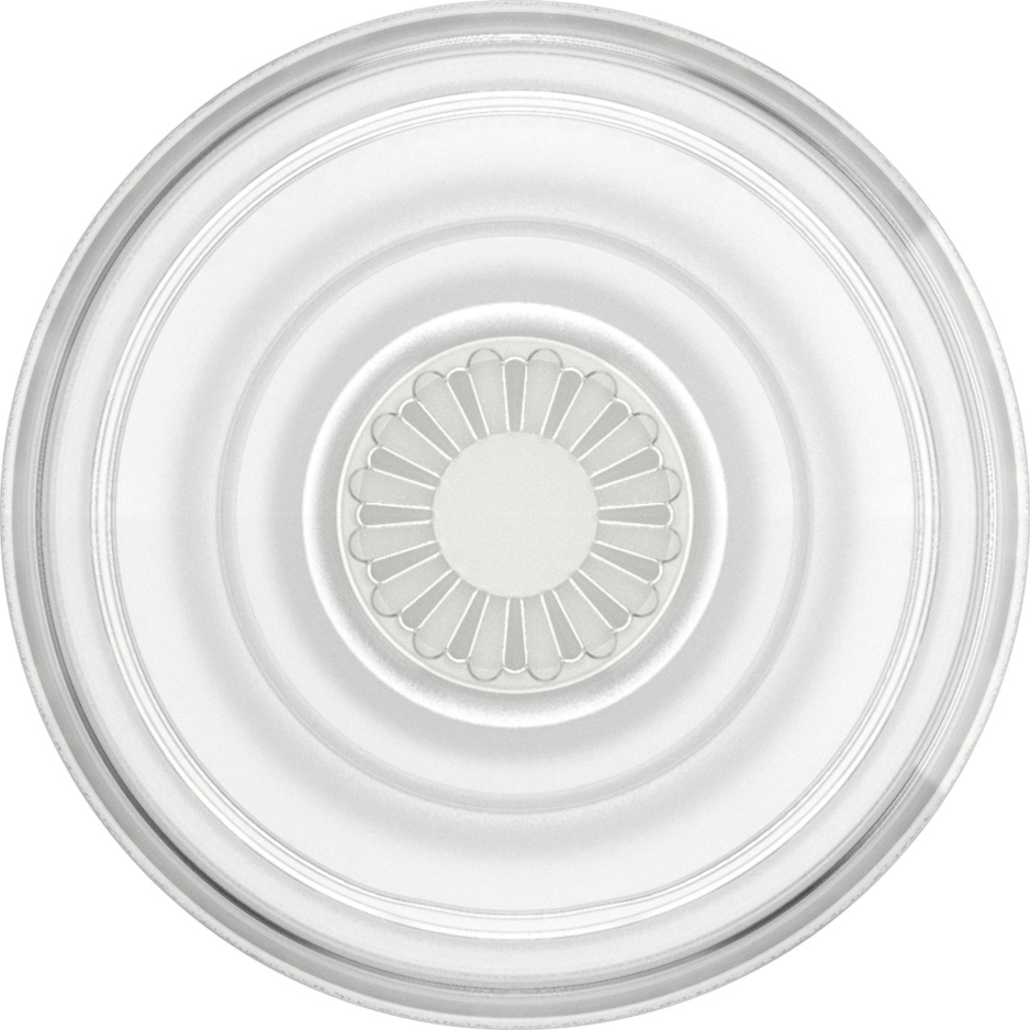 PopSockets 805136 PopGrip Clear Blanc