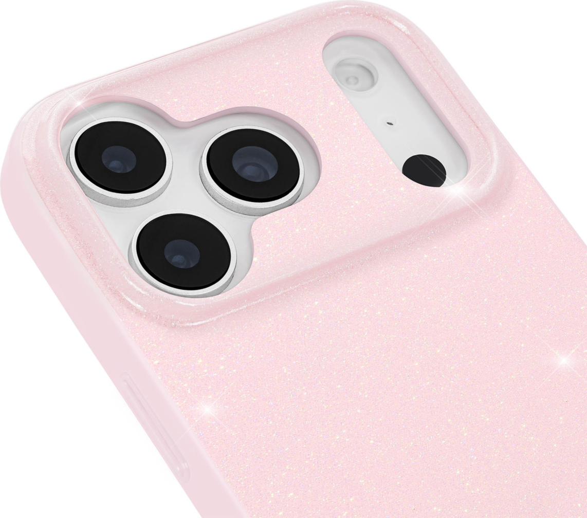 Case-Mate - Opaque Twinkle MagSafe Case for Apple iPhone 18 Pro/17 Pro - Ballet Pink