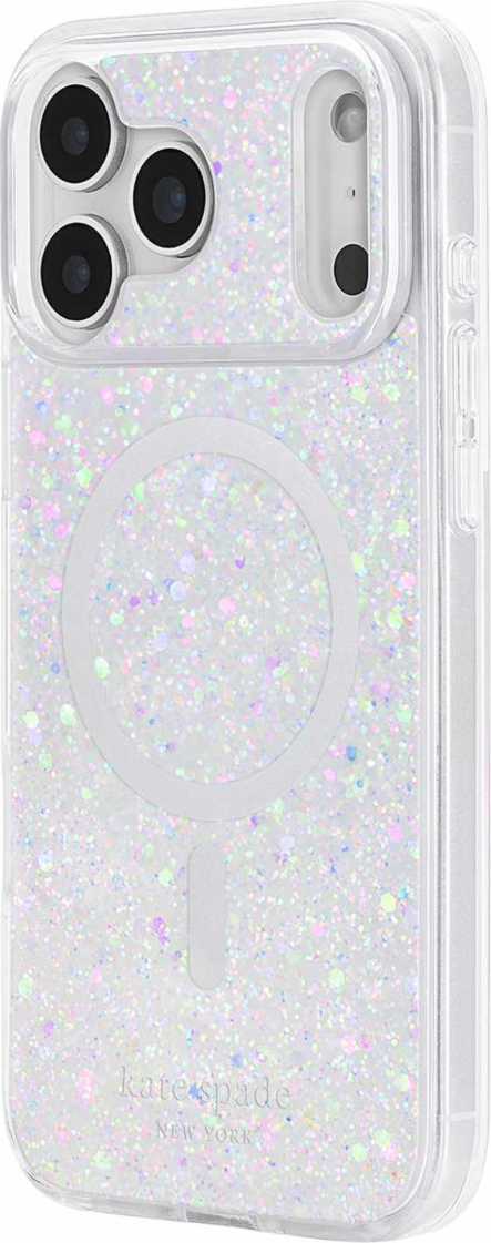 Kate Spade - Protective MagSafe Case Chunky Glitter Iridescent for iPhone 18 Pro Max/17 Pro Max