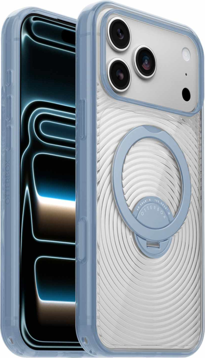 OtterBox - Étui Symmetry Stand MagSafe Aether Blue pour iPhone 18 Pro Max/17 Pro Max