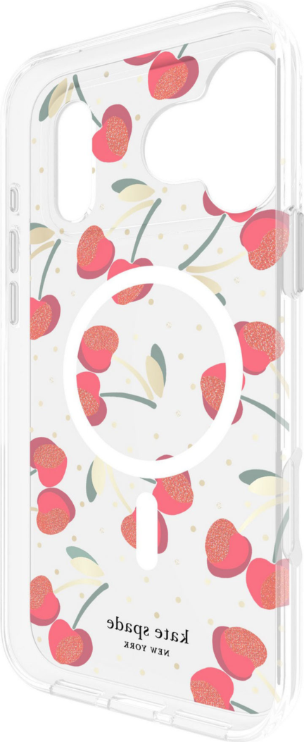 Kate Spade KS057242 Étui Protective MagSafe Cherry Dot pour iPhone 17 Pro Max