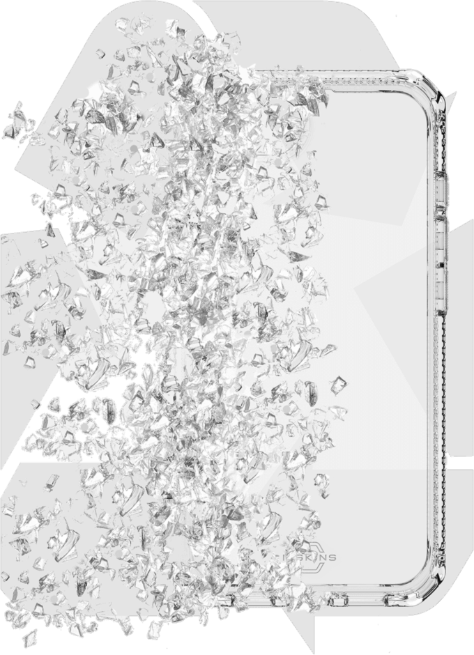ITSKINS APS4SPECMTRSP Étui Spectrum_R Clear Transparent pour iPhone 16e