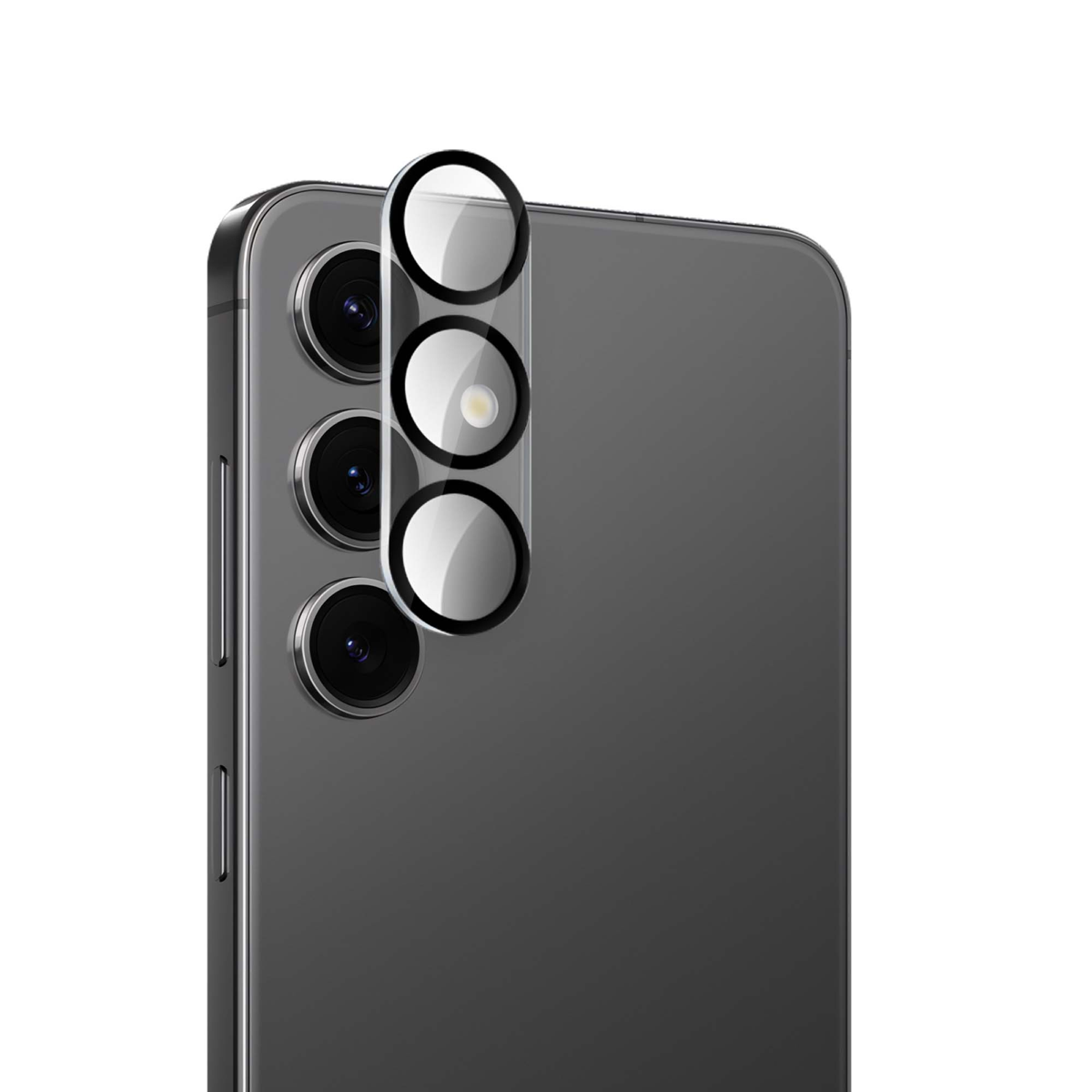 The HyperGear Lens Protector features a shock-absorbing body and scratchproof shield to safeguard the camera lenses from accidental damage.