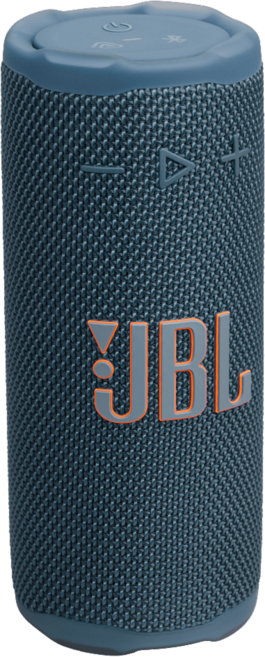 Compact Bluetooth speaker with bold JBL Pro Sound and ambient light