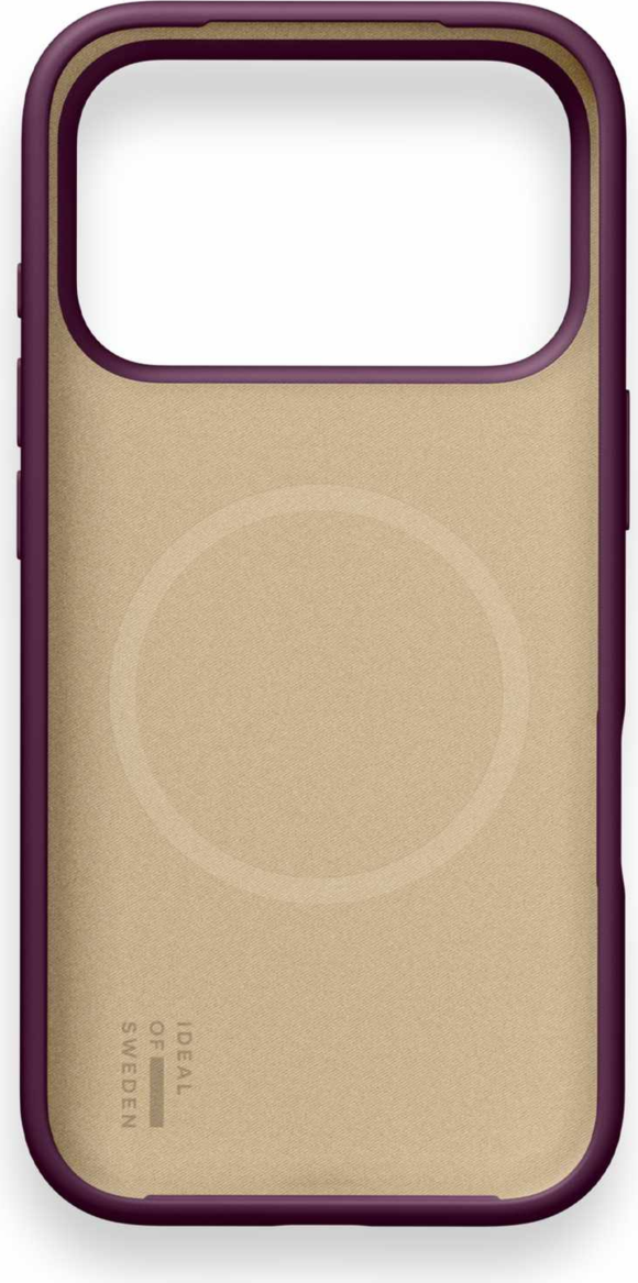 Ideal of Sweden - Soft Swirl MagSafe Case Velvet Plum for iPhone 18 Pro/17 Pro
