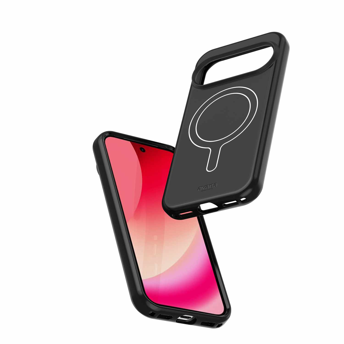 Avana - Coque « Black Ice » avec MagSafe pour Google Pixel 11/11 Pro/10/10 Pro