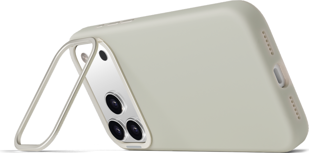 LOGiiX Vibrance Silicone Case for iPhone 17 Pro/18 Pro - Sand