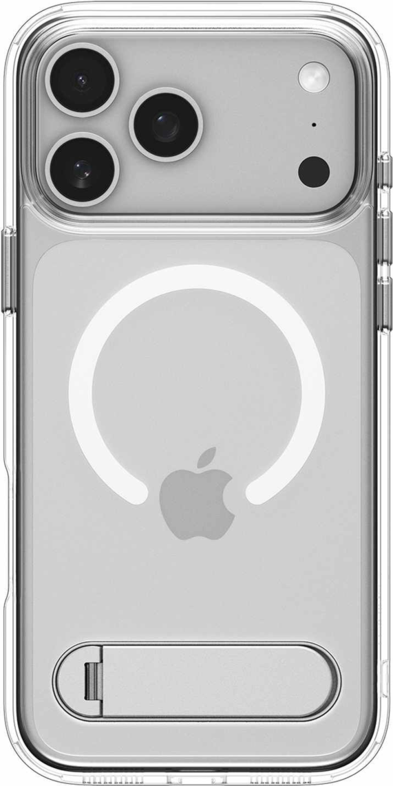The Spigen Slim Armor Essential S MagFit case pairs a clear, minimalist design with Air Cushion drop protection, a 360° rotating kickstand for hands-free viewing, and built-in magnets for seamless accessory compatibility.