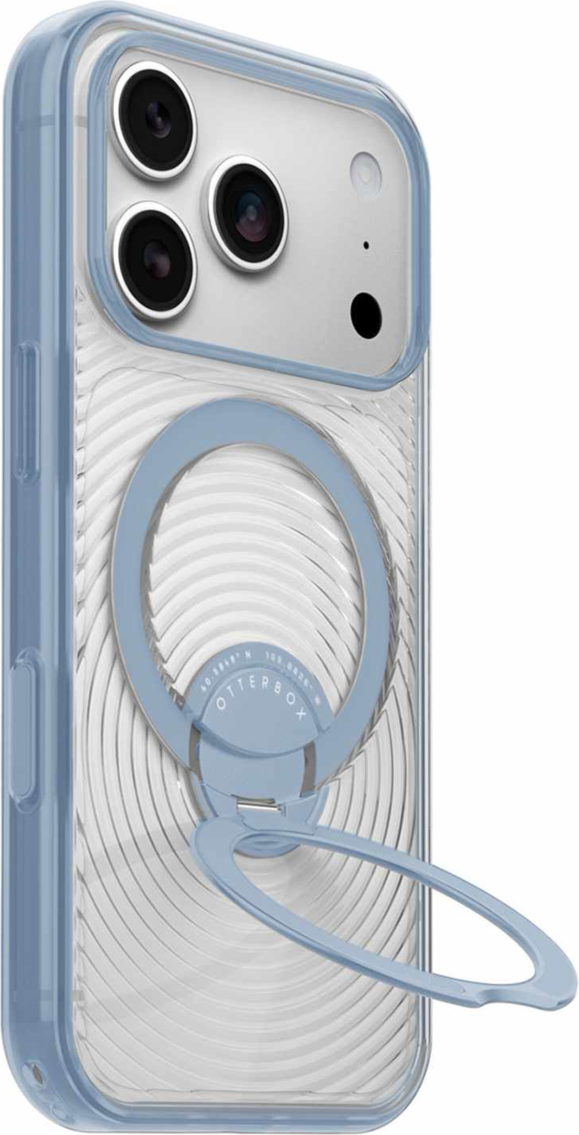 OtterBox - Étui Symmetry Stand MagSafe Aether Blue pour iPhone 18 Pro/17 Pro