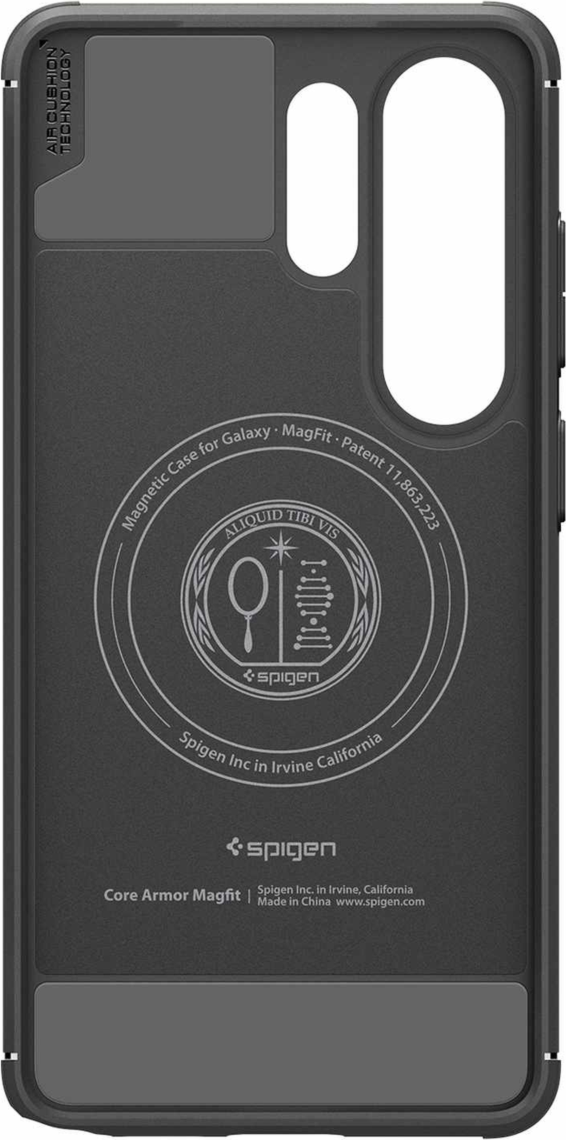 Spigen - Coque Core Armor avec aimants, noir mat, pour Samsung Galaxy S26 Ultra