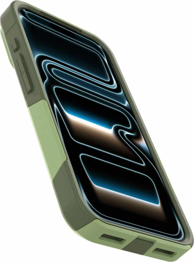 OtterBox - Commuter MagSafe Case Keyframe Green for iPhone 18 Pro/17 Pro