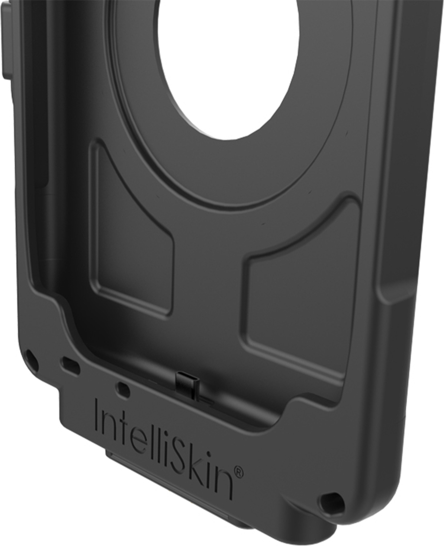 Ram Mounts IntelliSkin Next Gen gives GDS® Docks™ users a secure and protective way to use their device on an off the dock with access to charge the device by USB-C when not near a GDS® Docks™.