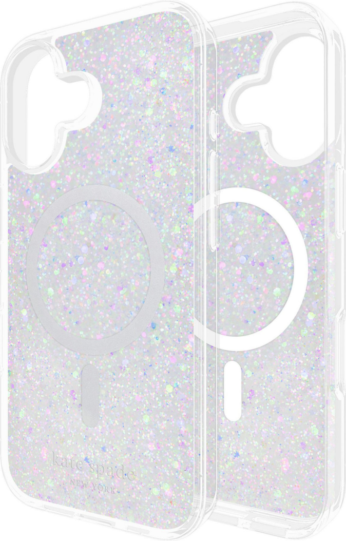 Kate Spade KS057396 Étui Protective MagSafe Chunky Glitter Iridescent pour iPhone 17