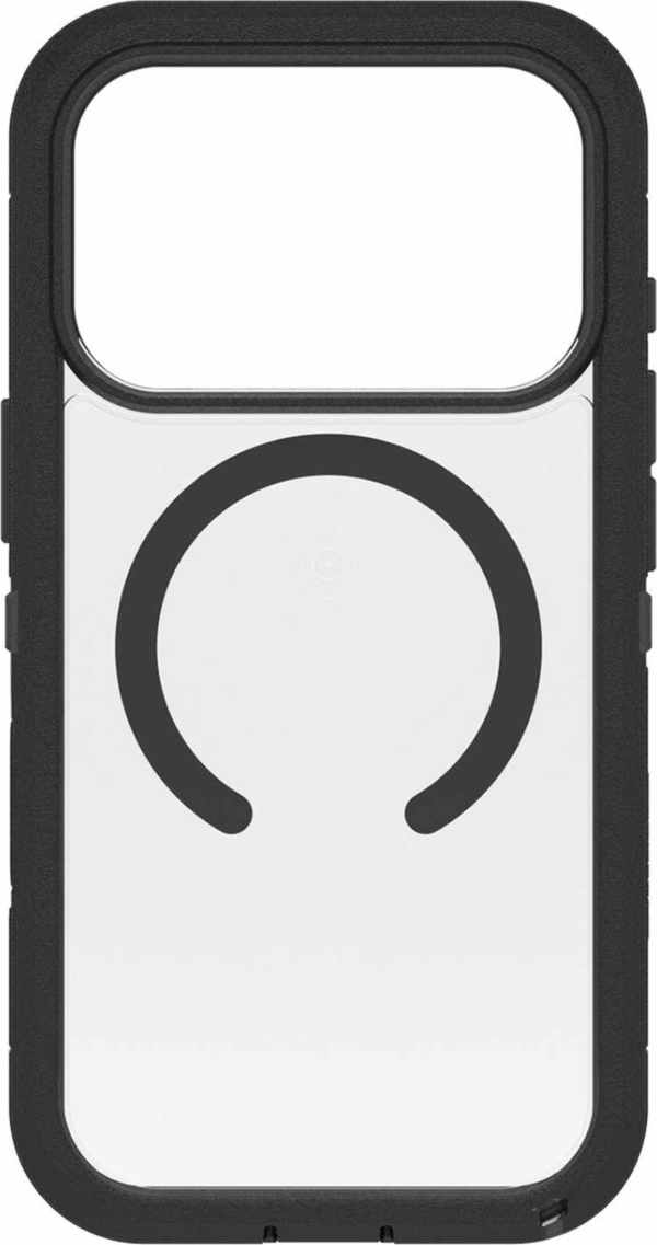 OtterBox - Defender Pro XT Clear MagSafe Case Dark Side for iPhone 18 Pro/17 Pro