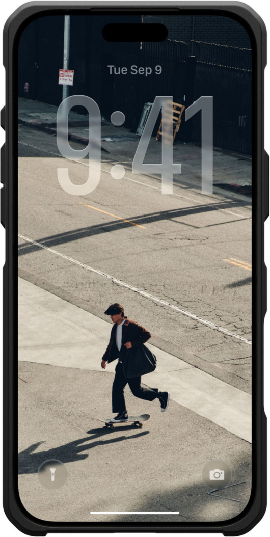 Urban Armor Gear (UAG) - Metropolis LT MagSafe Case for Apple iPhone 17 Pro Max - Micro Hex Camo Graphite