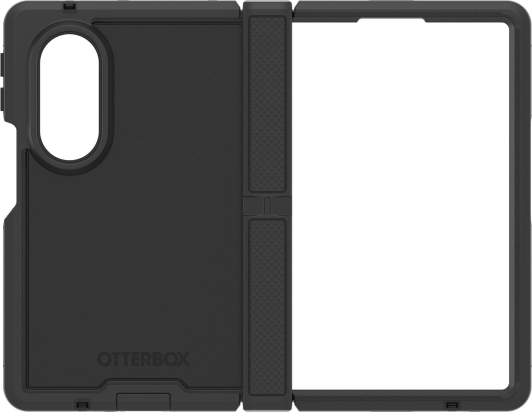 This rugged OtterBox Defender Series Pro XT with magnets case guards phones against the drops, dirt, scrapes and bumps with its dual-layer design.