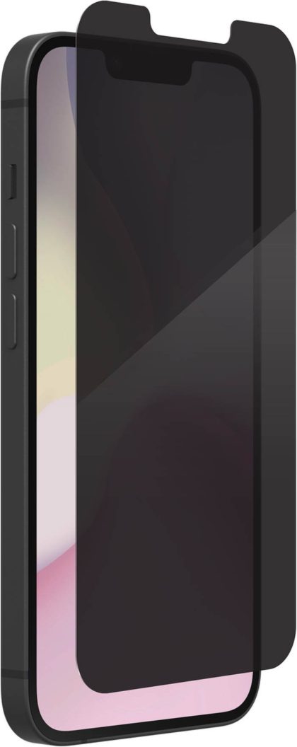 The ZAGG InvisibleShield Glass Elite Privacy XTR Screen Protector has a four-way filter that protects your screen from prying eyes in portrait or landscape mode.