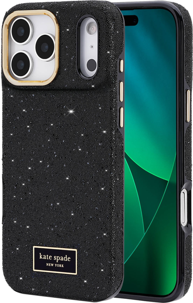 Kate Spade - Crystal Pave MagSafe Case for Apple iPhone 18 Pro - Nightfall
