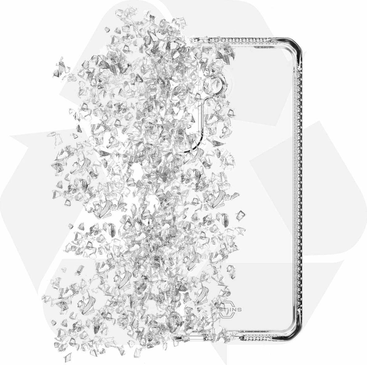 ITSKINS SGYRSPECMTRSP Étui Spectrum_R Clear pour Samsung Galaxy S26