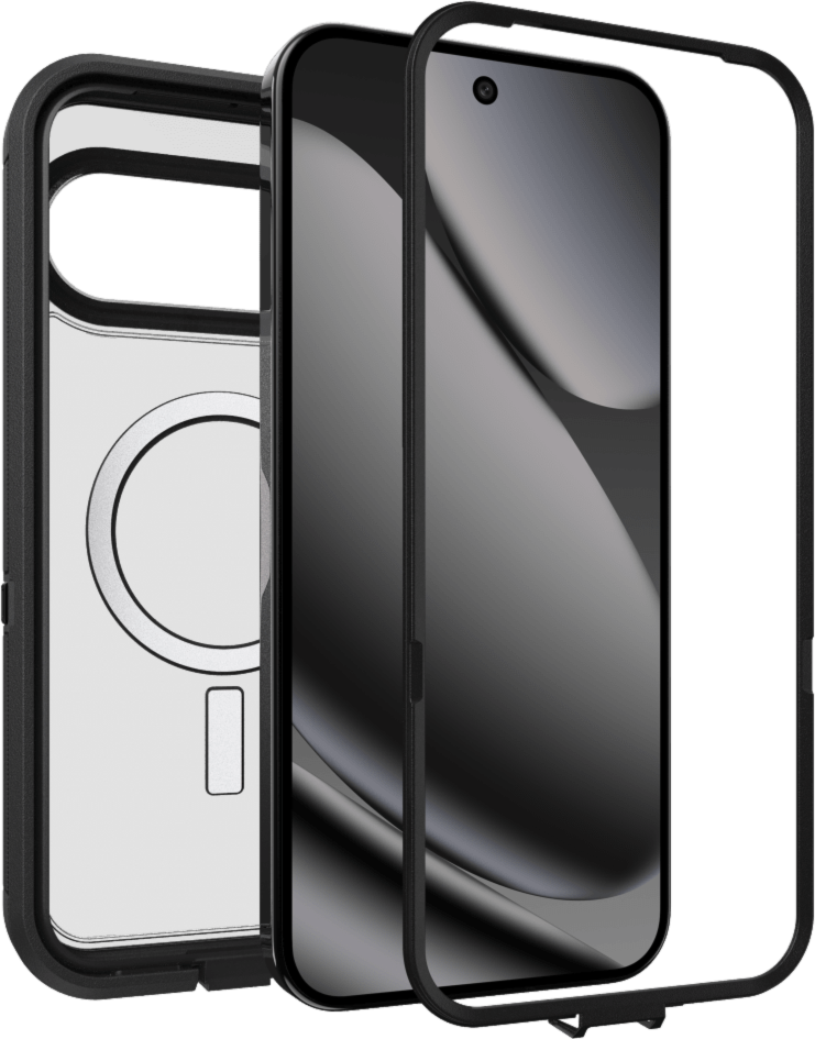 Get sleek, legendary phone protection with the OtterBox Defender Series Pro XT with MagSafe, a rugged dual-layer design that guards devices against drops, dirt, scrapes, and bumps.