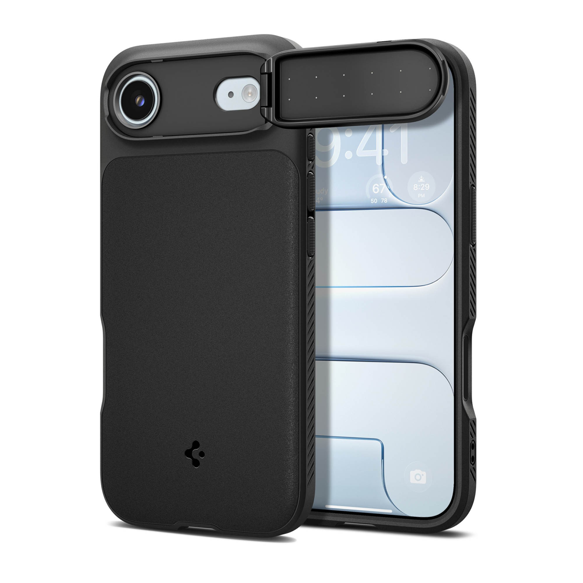 Spigen Optik Armor Magfit combines camera lens protection, MagSafe compatibility, and military-grade drop defense in a sleek protective case.