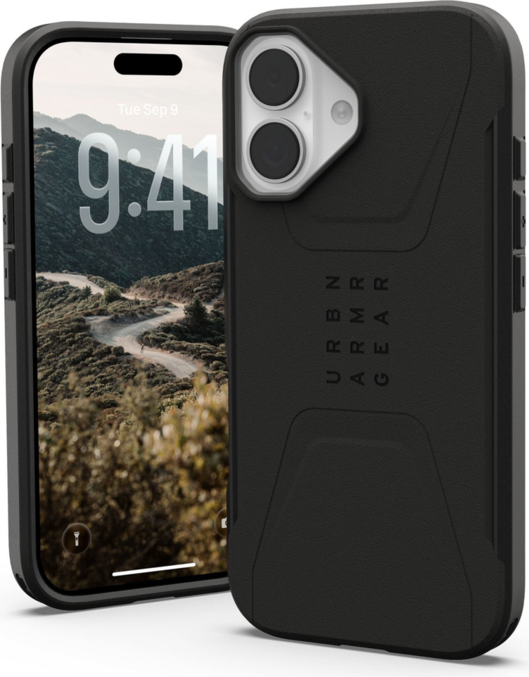 Urban Armor Gear (UAG) - Civilian MagSafe Case for Apple iPhone 17 - Black