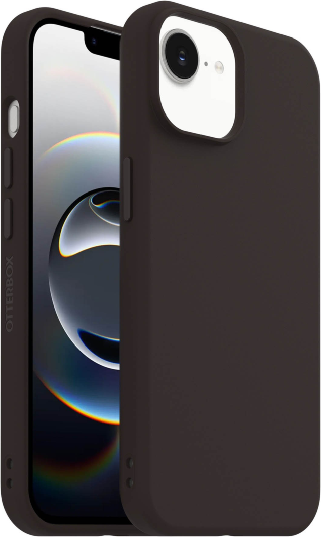The OtterBox Figura Series blends a velvety-soft feel with ultra-slim protection, military-grade drop defense, MagSafe compatibility, and raised edges to guard the screen and camera.