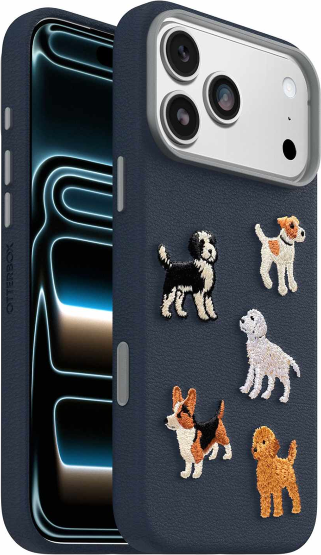 OtterBox - Étui Symmetry Cactus Leather Embroidery MagSafe Barskerville pour iPhone 18 Pro Max/17 Pro Max