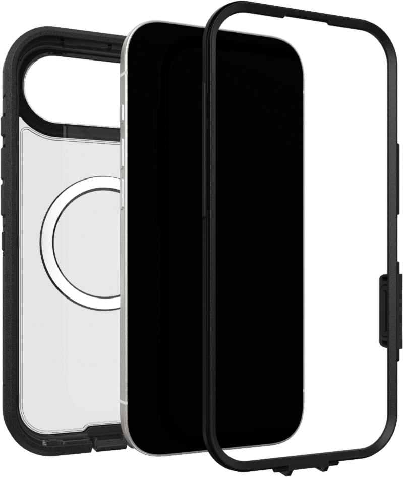 Get sleek, legendary phone protection with the OtterBox Defender Series Pro XT with MagSafe, a rugged dual-layer design that guards devices against drops, dirt, scrapes, and bumps.
