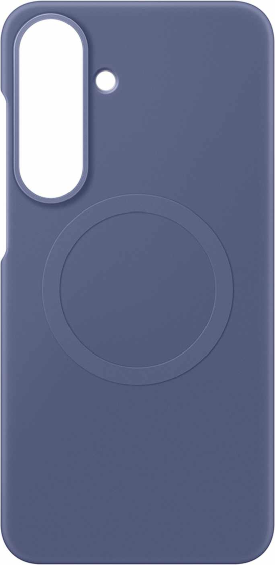 Samsung - Étui magnétique en silicone bleu violet pour Samsung Galaxy S26 FE