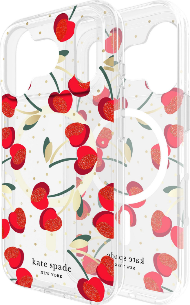Kate Spade KS057316 Étui Protective MagSafe Cherry Dot pour iPhone 17 Pro
