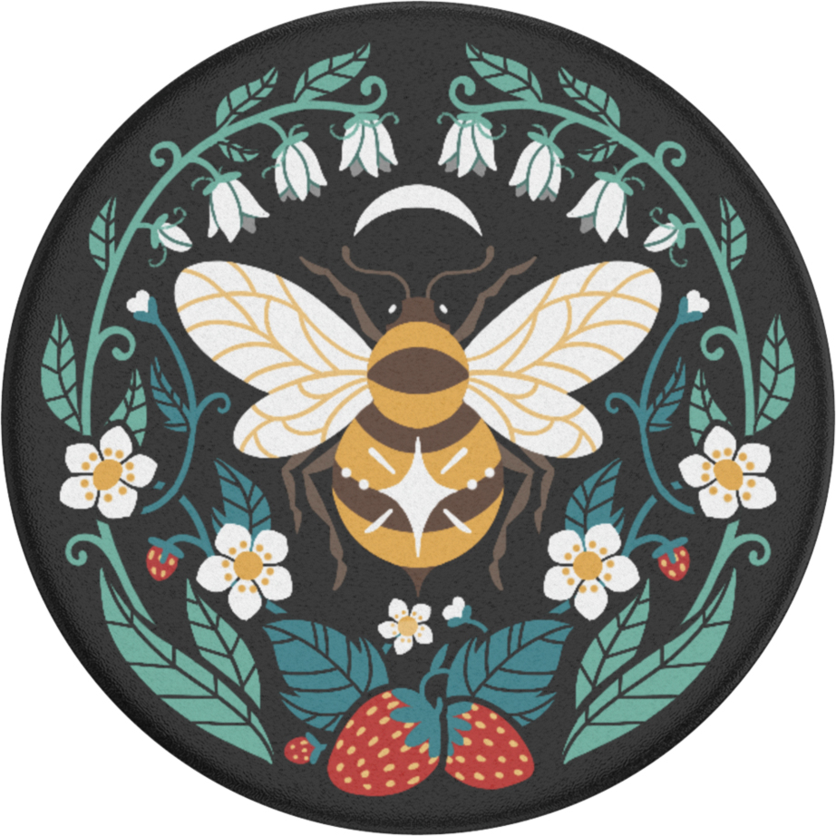 PopSockets 804149 PopGrip Bee Boho