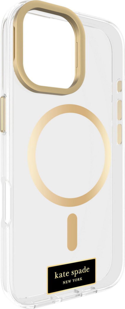 Kate Spade - Protective MagSafe Case with Stand for Apple iPhone 17 - Icon Clear