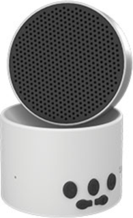 Lectrofan Micro2 Bluetooth Noise and Fan Sound Machine - White/Silver