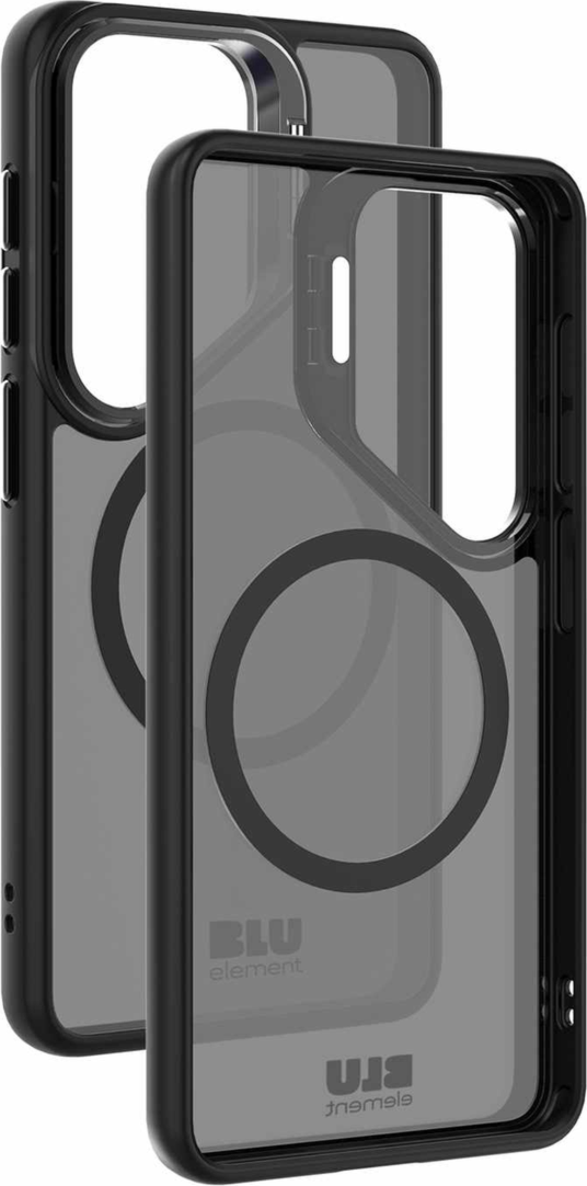 Blu Element - Chromatic Kick Case w/Magnets Black for Samsung Galaxy S26 FE/Galaxy S25 FE
