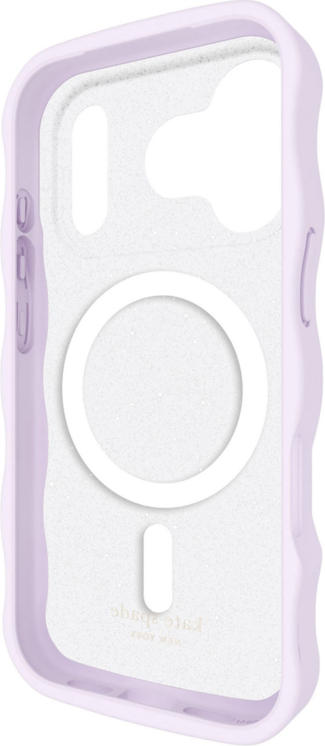 Kate Spade - Wavy MagSafe Case Opal Glitter for iPhone 17 Pro