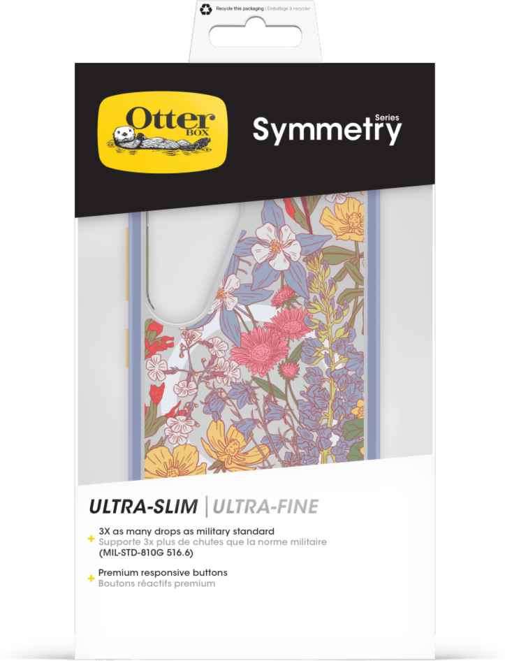 Slim but tough, the OtterBox Symmetry Series with Magnets offers style and protection in a one-piece design and features built-in magnets to provide perfect alignment for fast charging.