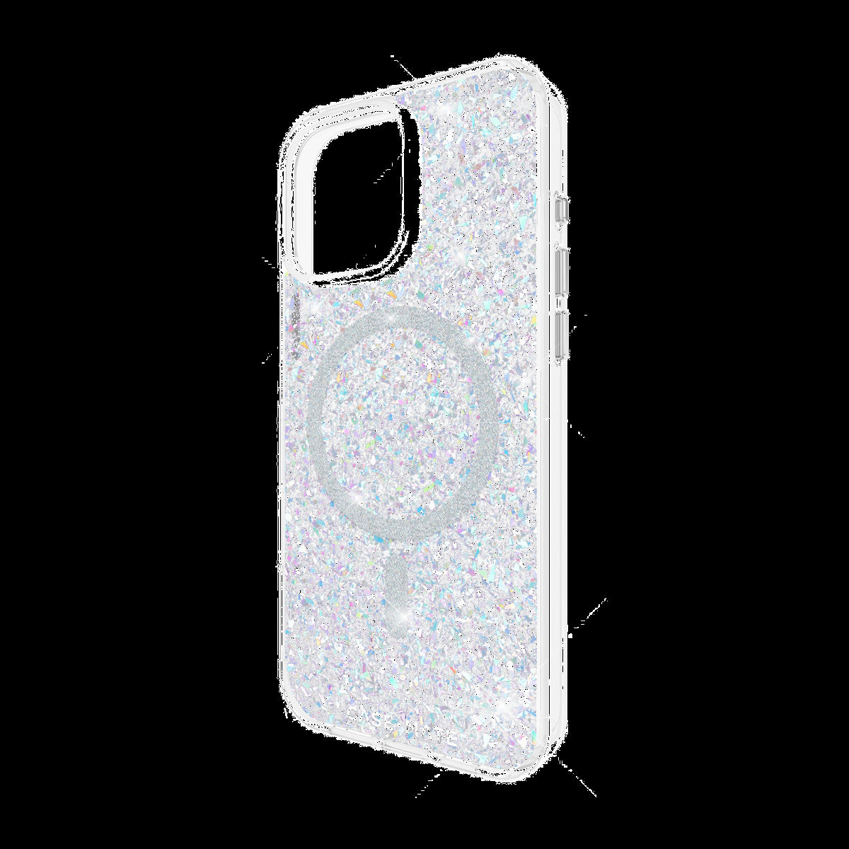 Add a little more glam with the Case-Mate Twinkle Disco MagSafe case, featuring iridescent glitter foil, 12 foot drop protection, and MagSafe compatibility.