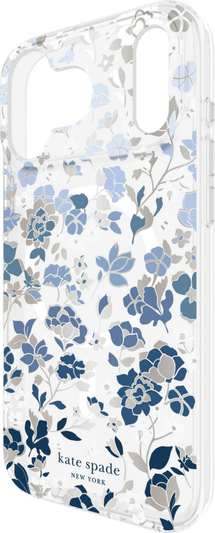 Kate Spade - Protective MagSafe Case for Apple iPhone 17 Pro Max - Flowerbed Blue