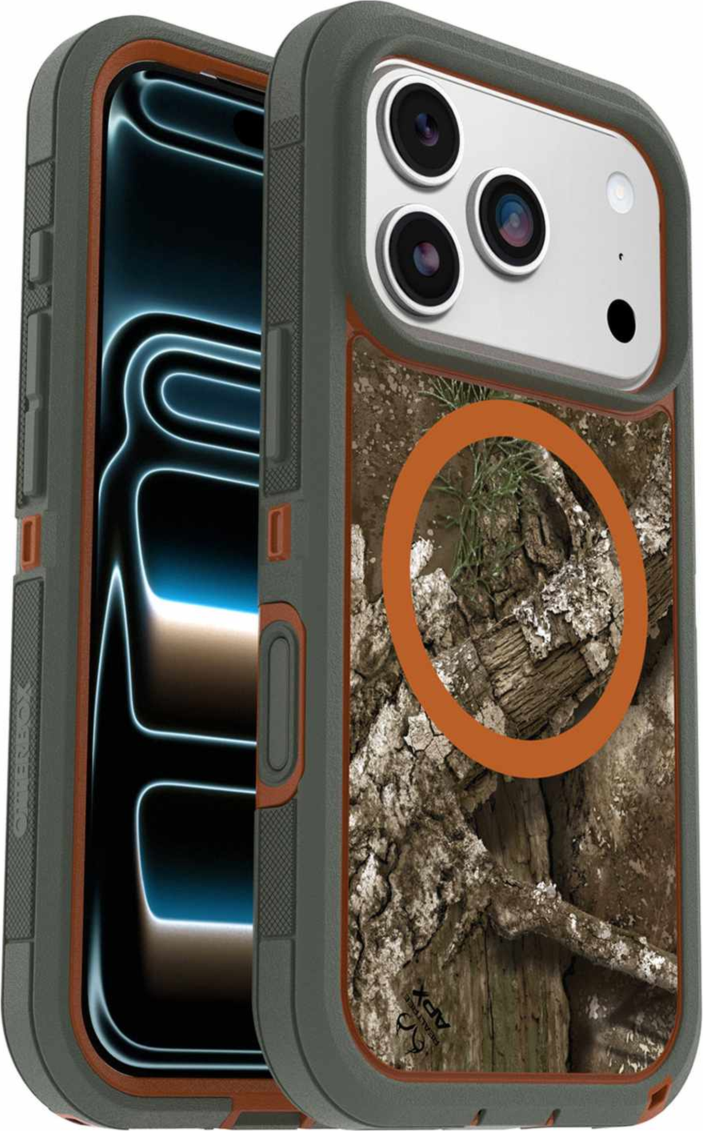 OtterBox - Étui Defender Pro XT Clear MagSafe Realtree pour iPhone 18 Pro/17 Pro
