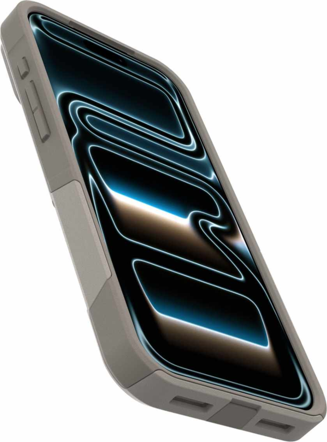 OtterBox - Étui Commuter Grip MagSafe gris Comfort pour iPhone 18 Pro Max/17 Pro Max