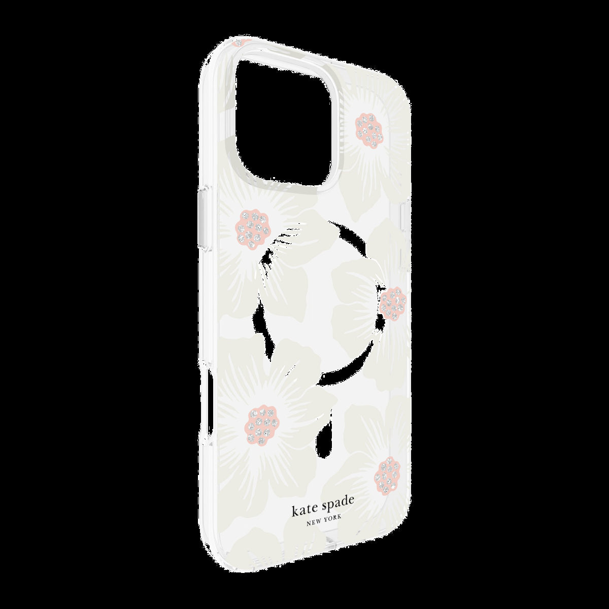 Fashion meets protection with the Kate Spade Protective Prints MagSafe series case, combining style with an impressive 12 ft drop protection and MagSafe compatibility.